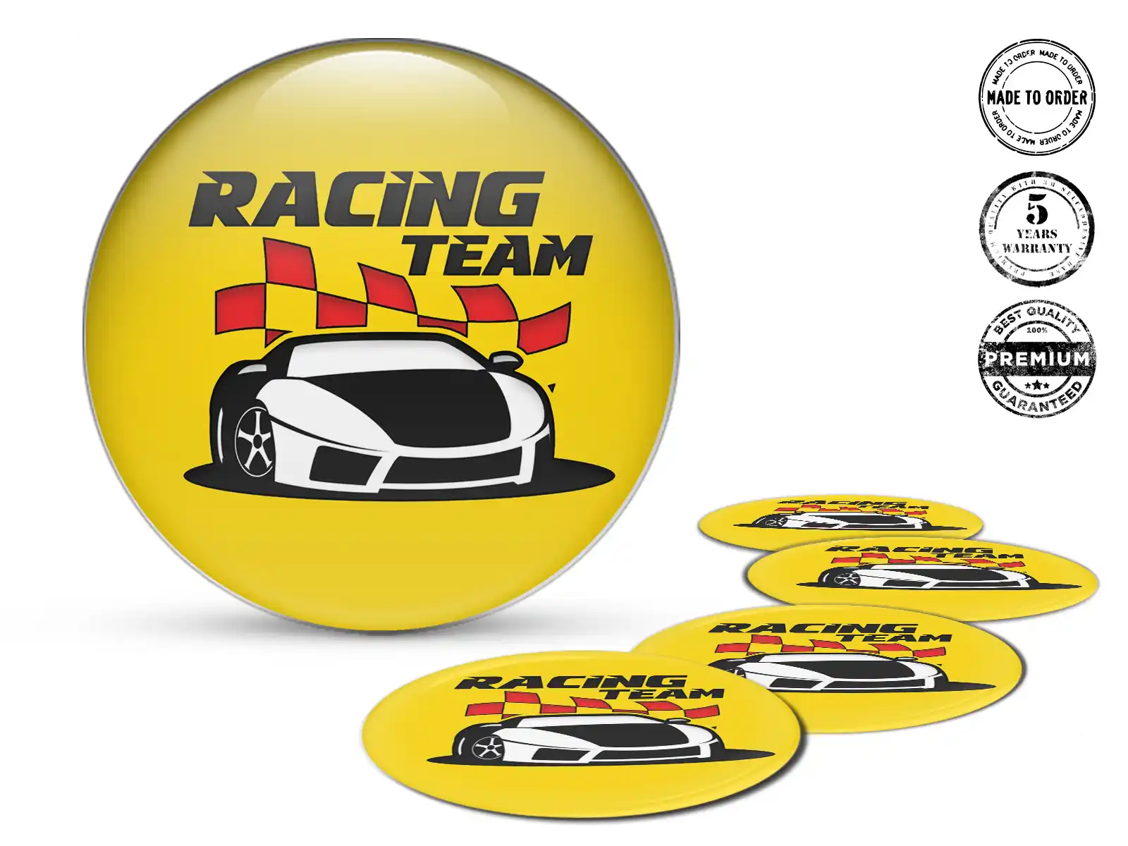 Calcomanía Aro Marca Racing Apex